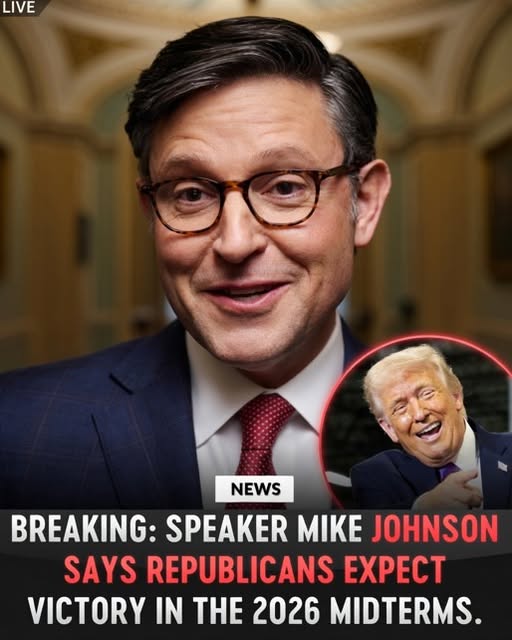 Mike Johnson Signals GOP Optimism for House Gains in 2026 Midterms…#