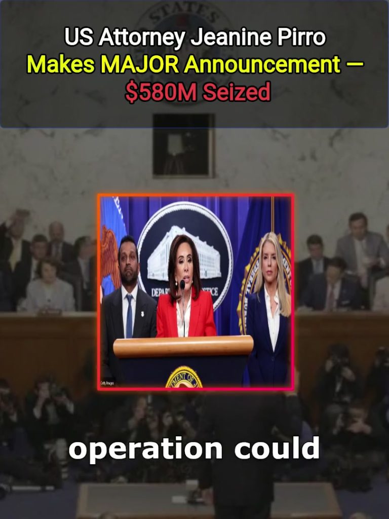 Pirro Announces Major Seizure Of China-Based Cryptocurrency!