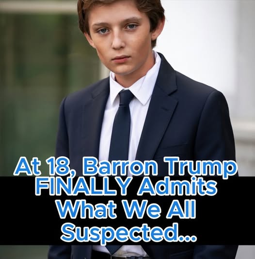 At 18, Barron Trump FINALLY Admits What We All Suspected! SOTD