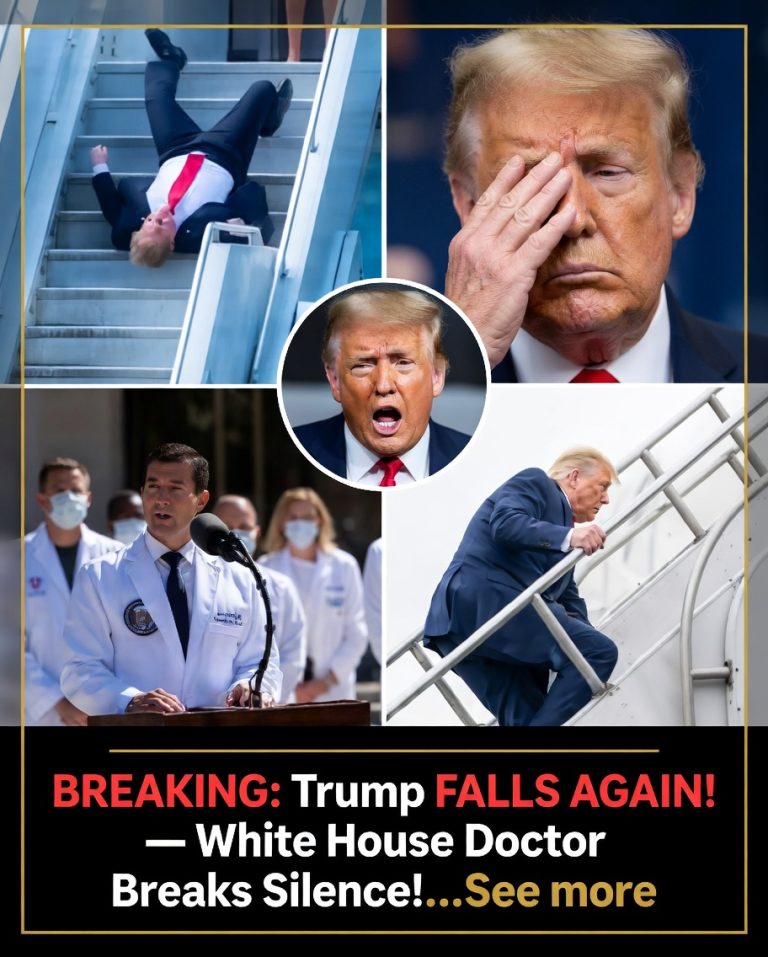 🚨 BREAKING: Trump FALLS AGAIN! — White House Doctor Breaks Silence! ..#