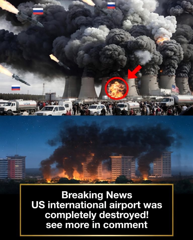 2 hours ago! 💋💋 In 2 minutes, a US international airport was completely destroyed!#