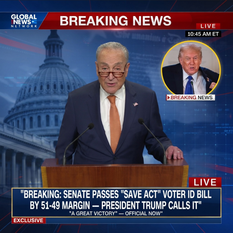 Republican-Controlled United States Senate Votes on the SAVE ACT – Lawmakers Have Officially Voted to Advance the SAVE 👌