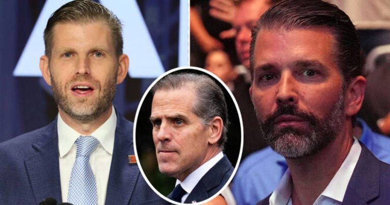 Hunter Biden challenges Donald Trump’s sons to cage fight