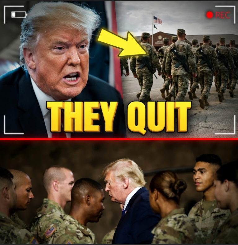TRUMP LOSES 9,000 SOLDIERS AT 4AM! — The Mass Military WALKOUT That Stuns Pentagon!.