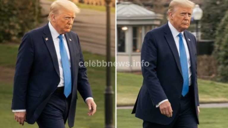 A Photo of Trump Walking Toward Marine One Caught Attention After Viewers Noticed a Small Detail__##