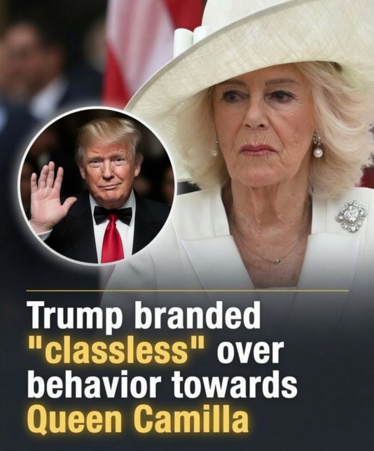 Donald Trump branded “classless” over behavior towards Queen Camilla….