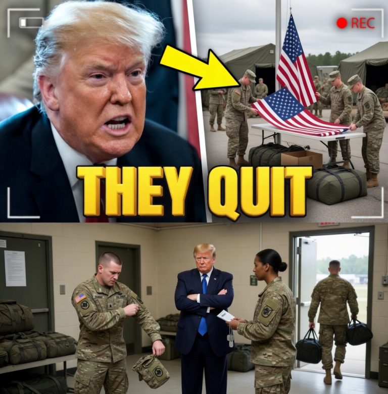 TRUMP LOSES 9,000 SOLDIERS AT 4AM! — The Mass Military WALKOUT That Stuns Pentagon!