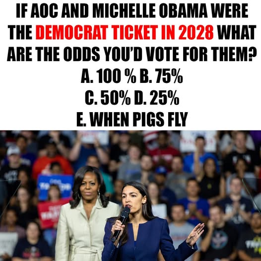 AOC-Michelle Obama 2028 Ticket Sparks Conservative Outrage!
