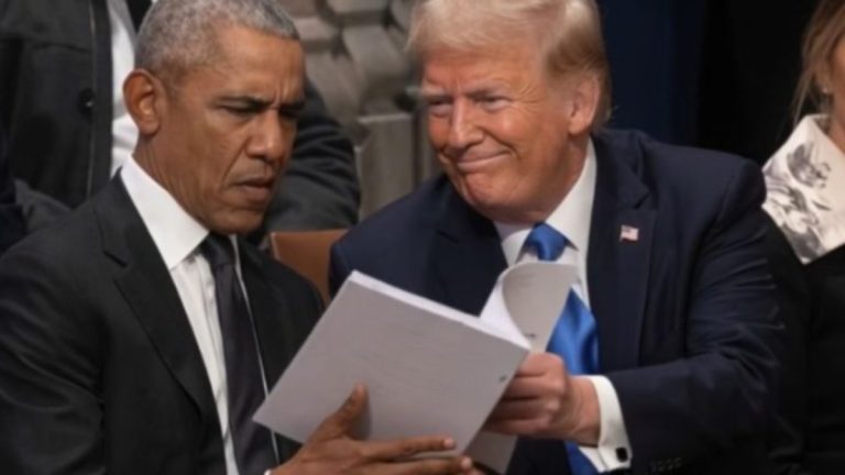 Trump Obama clash