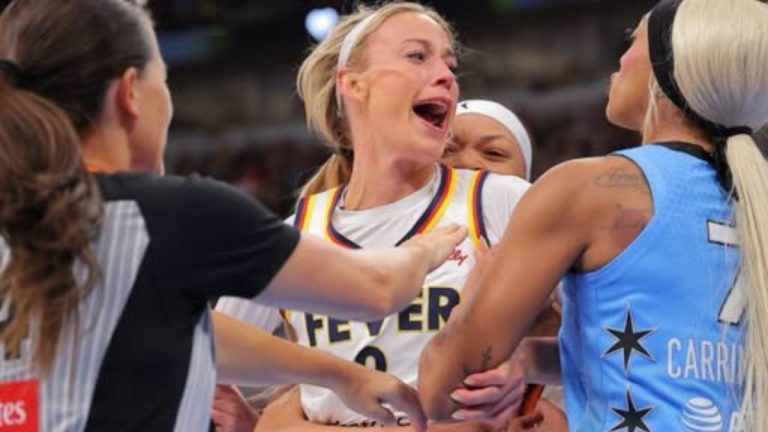 Basketball player injured targeted abuse match between WNBA athletes during game confrontation