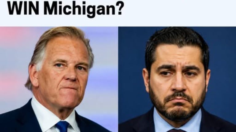 Mike Rogers Michigan governor race polling surge against Abdul El-Sayed